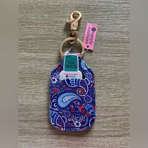 NWT … SIMPLY SOUTHERN Paisley Hand Sanitizer Holder
